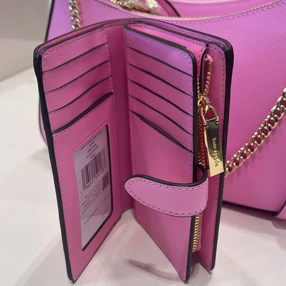 Kate Spade Madison Medium Bifold Wallet
Surf Pink
NWT - Picture 5 of 16